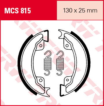 Bremsbacken TRW LUCAS MCS815